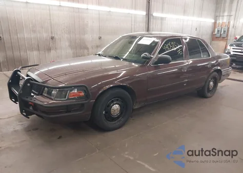 2008 Ford Crown Victoria Police/Police Interceptor z USA, uszkodzony, nr VIN 2FAFP71V48X151628